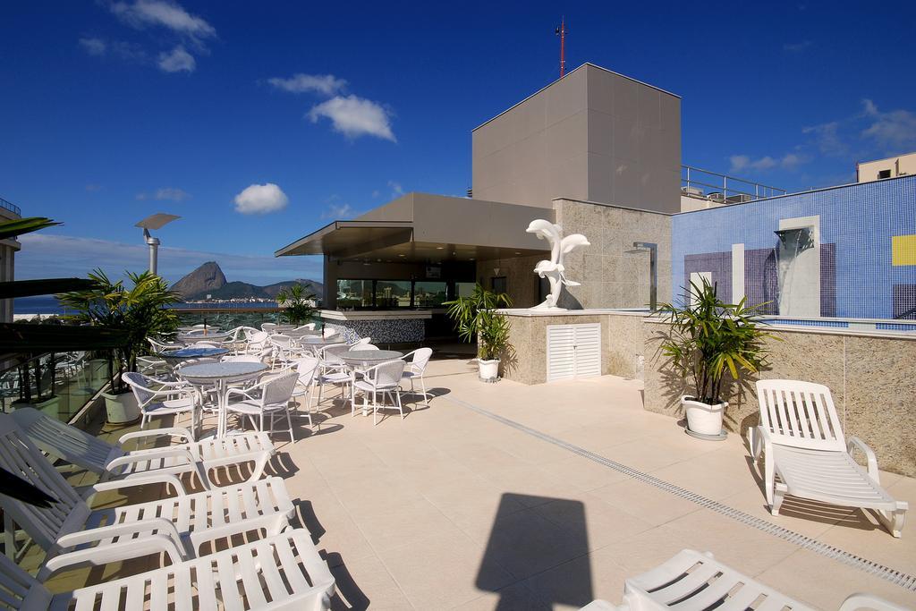 Hotel Atlantico Business Centro Rio de Janeiro Dış mekan fotoğraf Rooftop