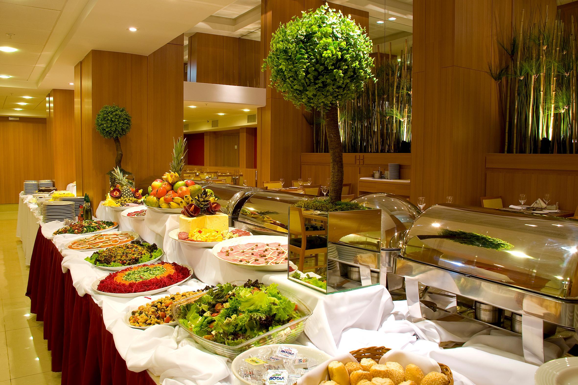 Hotel Atlantico Business Centro Rio de Janeiro Dış mekan fotoğraf Buffet